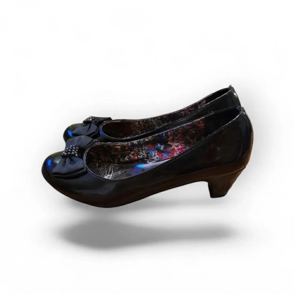 George sz 4 patent Leather shoe with 2